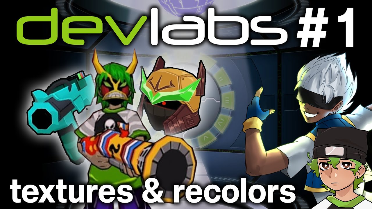 FusionFall Retrobution DevLabs Episode 1: Textures & Recolors