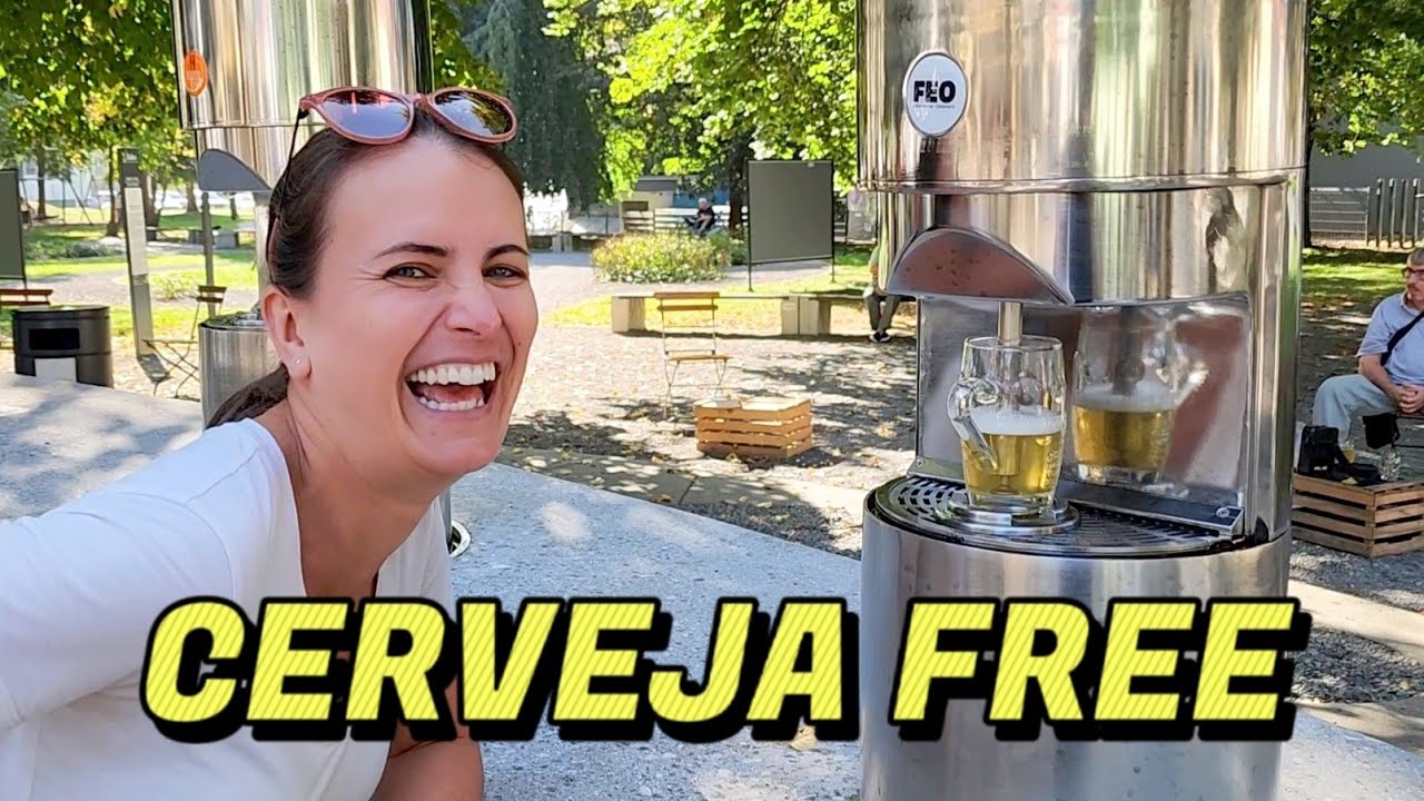 TEM CERVEJA DE GRAÇA EM PRAÇA PÚBLICA NA ESLOVÊNIA T10.ep25