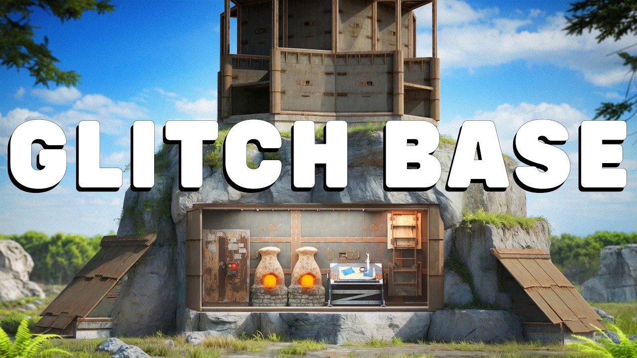 The Most High IQ Rock Base In RUST