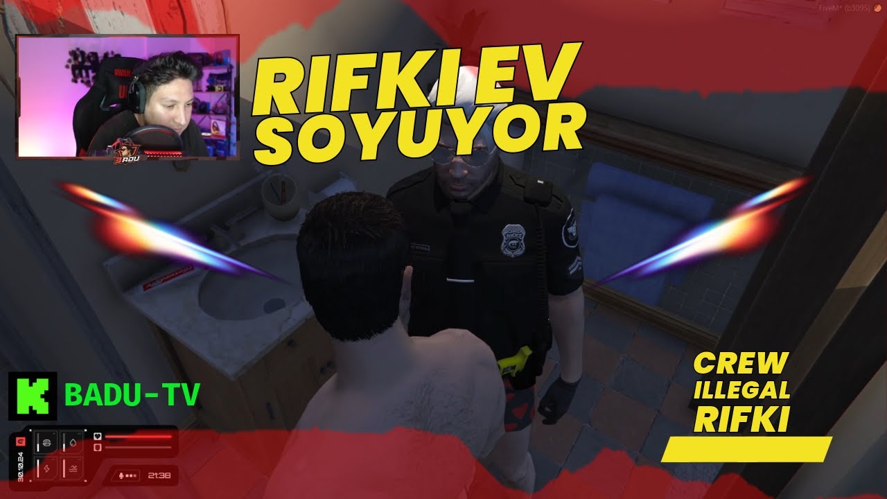 Crew Rıfkı Katıksız | Ev soyuyor #crew  #roleplay