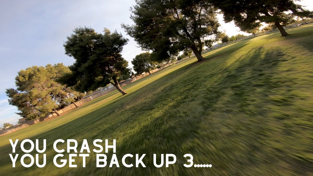 You Crash You Get Back Up #3......100% Raw - WoodchuckFPV Wasp New Tune Testing! 2.7K