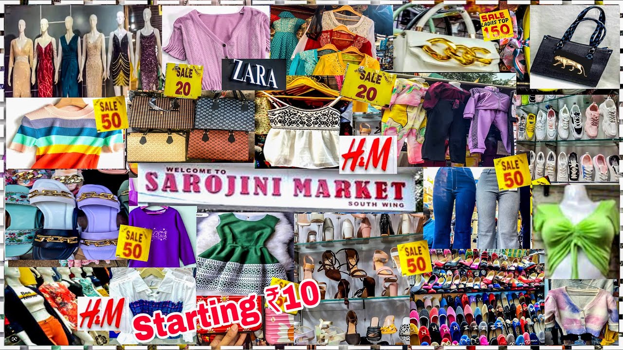 Sarojini nagar market delhi | New Korean & Western Dresses,Tops with Shop No | Sarojini Nagar Market