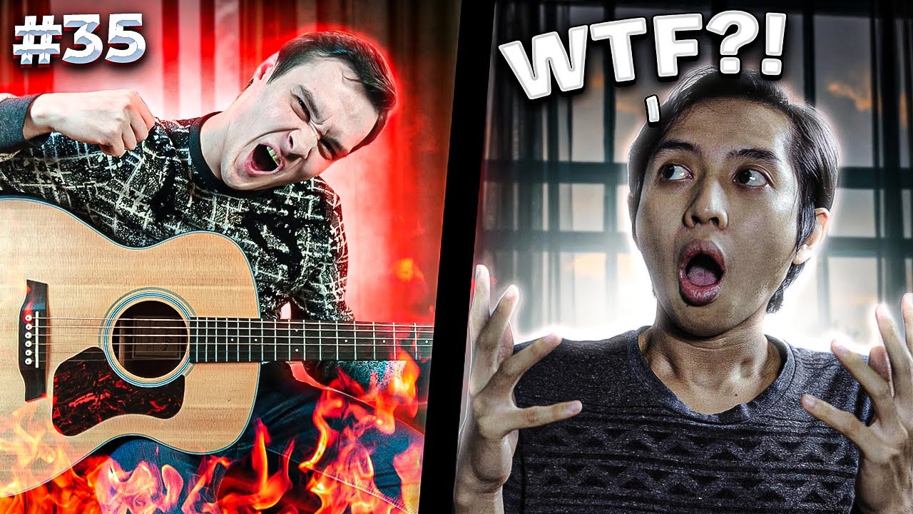 Reaction to the Guitarist's Fingerstyle on Omegle