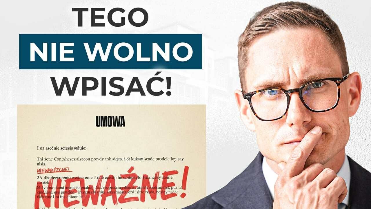 9 zapisów w umowach budowlanych, które NIE DZIAŁAJĄ!