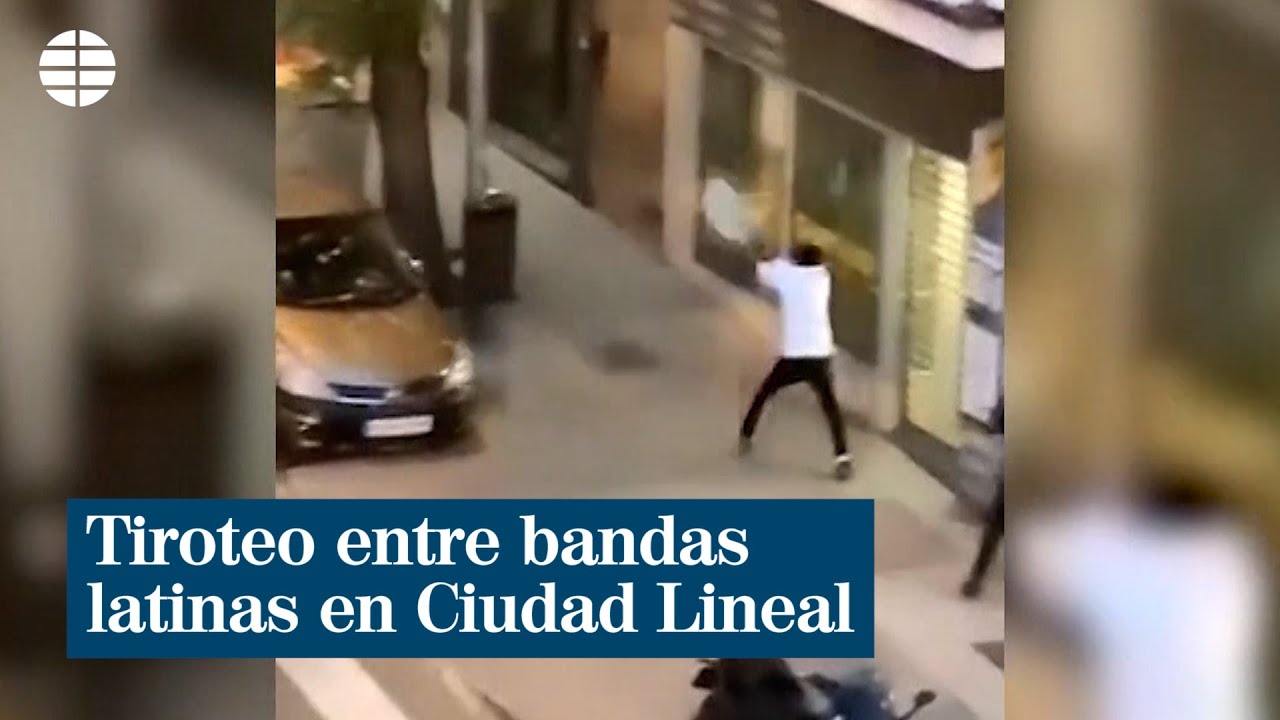 Tiroteo entre bandas latinas en Ciudad Lineal a plena luz del día