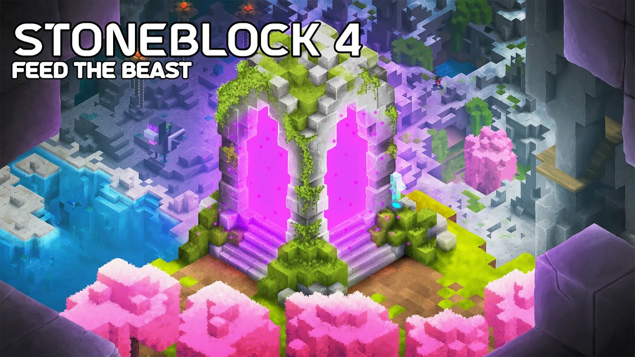 StoneBlock 4 - Uneather Automation - EP1