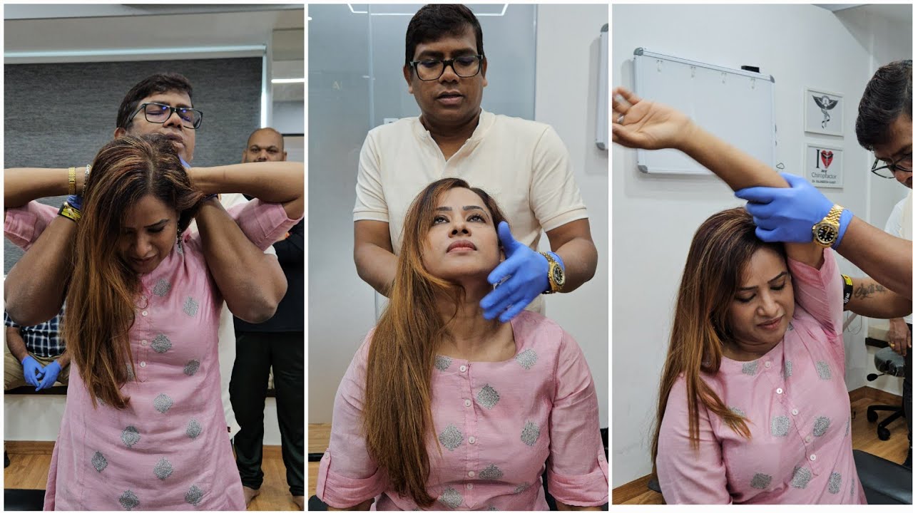 Chiropractic treatment for Shoulder pain.