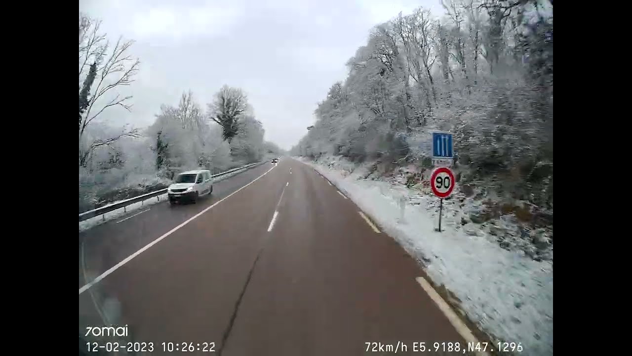 N83, France.