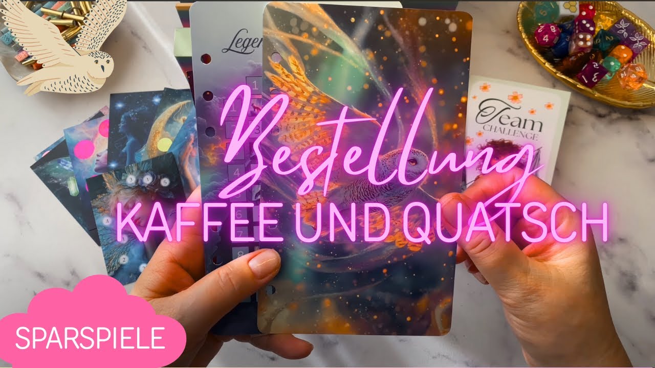 🕊️Sparspiele Woche 3 | Teil 1 | Februar 2026 | Bestellung bei KaffeeundQuatsch | Sparen |🌸🌷