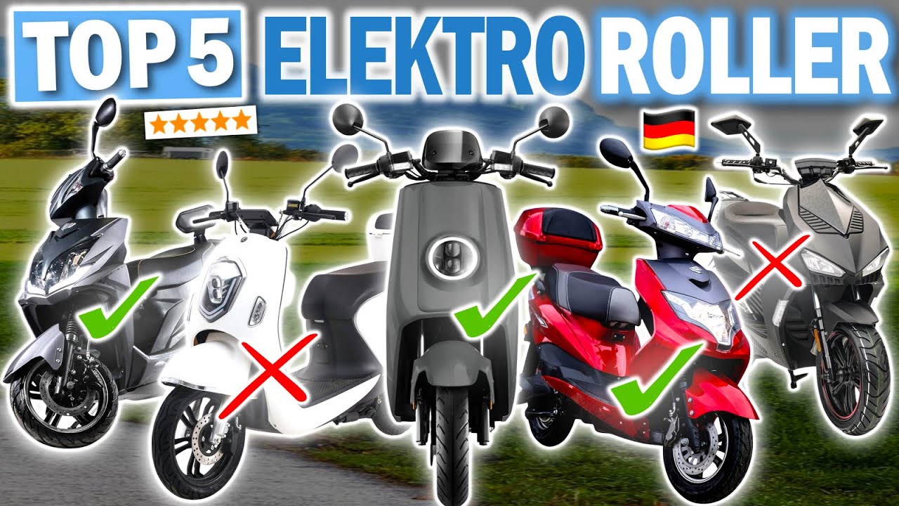 Beste ELEKTRO ROLLER 2026 | Top 5 Elektroroller mit Stra&szlig;enzulassung