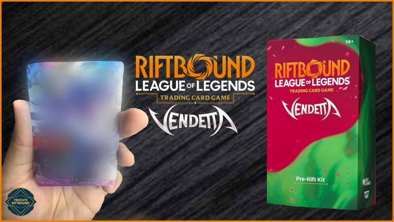 Set 4 Riftbound Vendetta Pre-Rift Unboxing