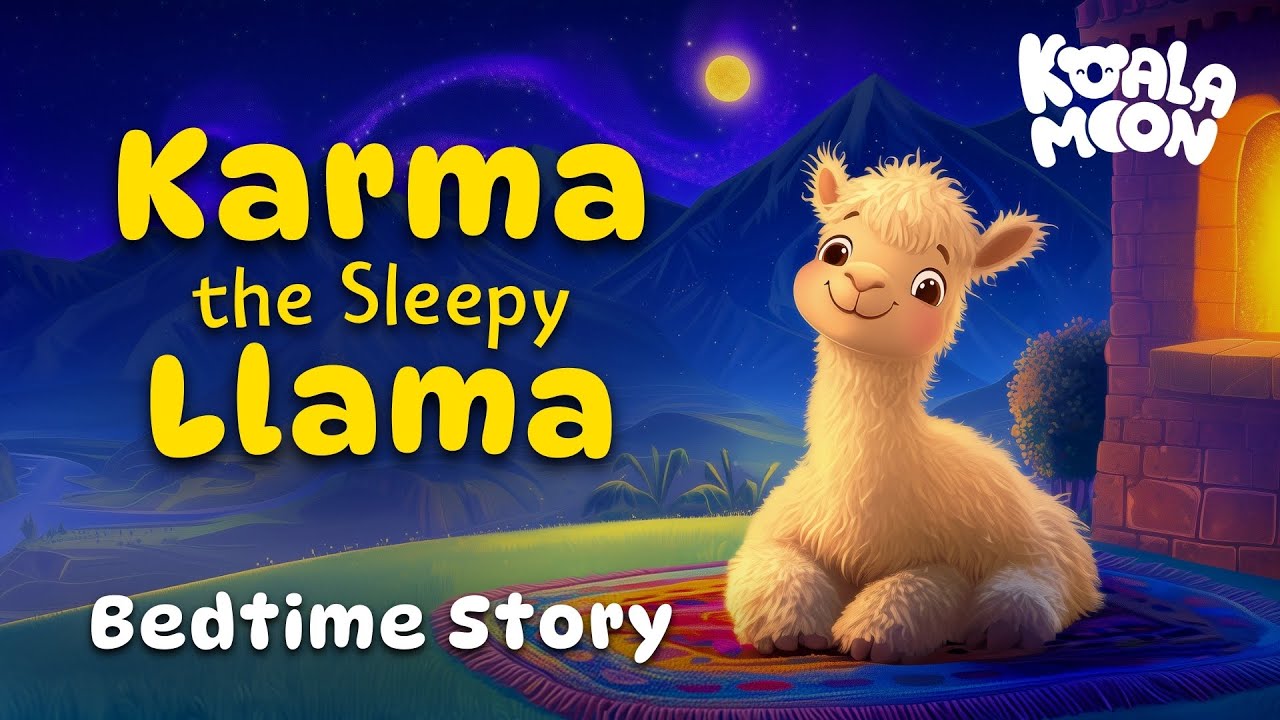 Karma The Sleepy Llama 😴✨ Heartwarming Bedtime Story for Kids About KINDNESS