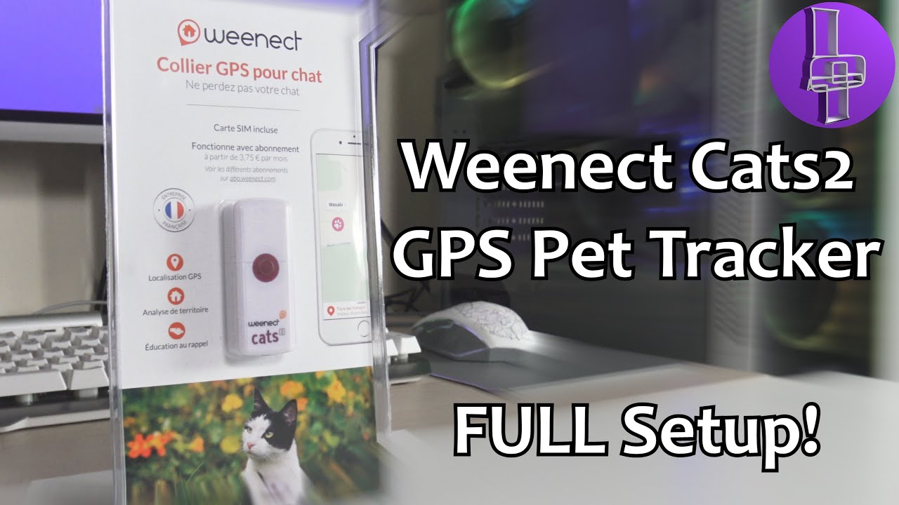 Weenect Cats2 GPS Pet Tracker! FULL Setup (UK 2021)