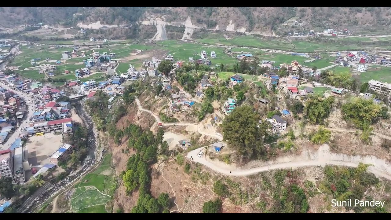 Beautiful Aerial View of Galkot | Drone Footage from Baglung, Nepal 🇳🇵