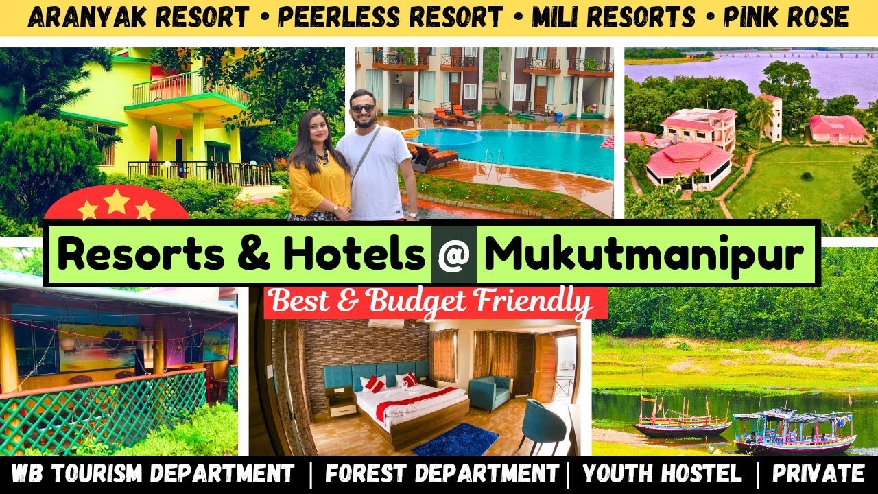 Vlog 78 || Resorts & Hotels in Mukutmanipur | Aranyak Review | Peerless | Mili Resorts |Youth Hostel