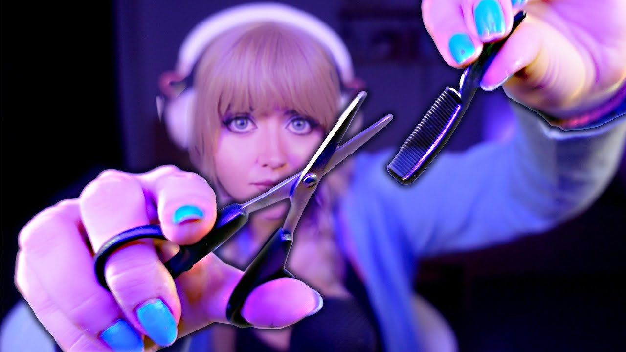 Te Corto las Cejas ASMR en Español 🇪🇸 tijeras y pinzas