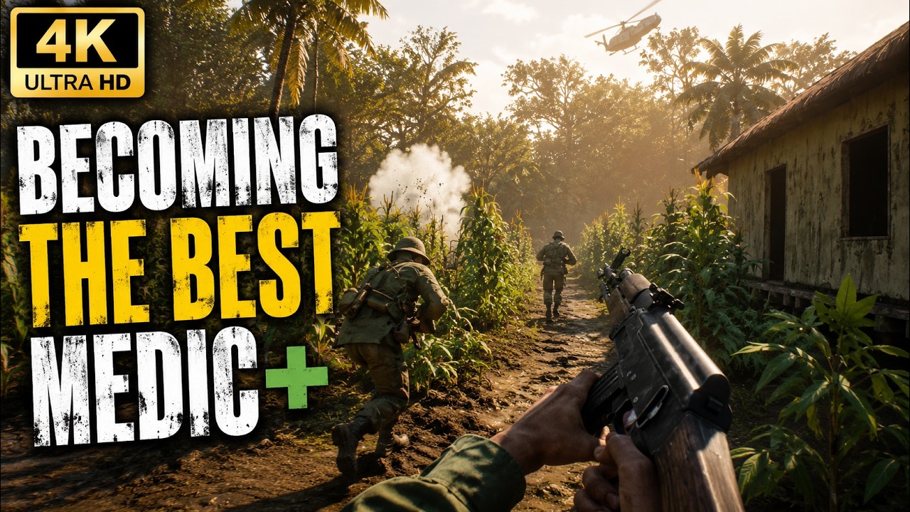 How I Became the BEST Medic on the Battlefield in Hell Let Loose Vietnam