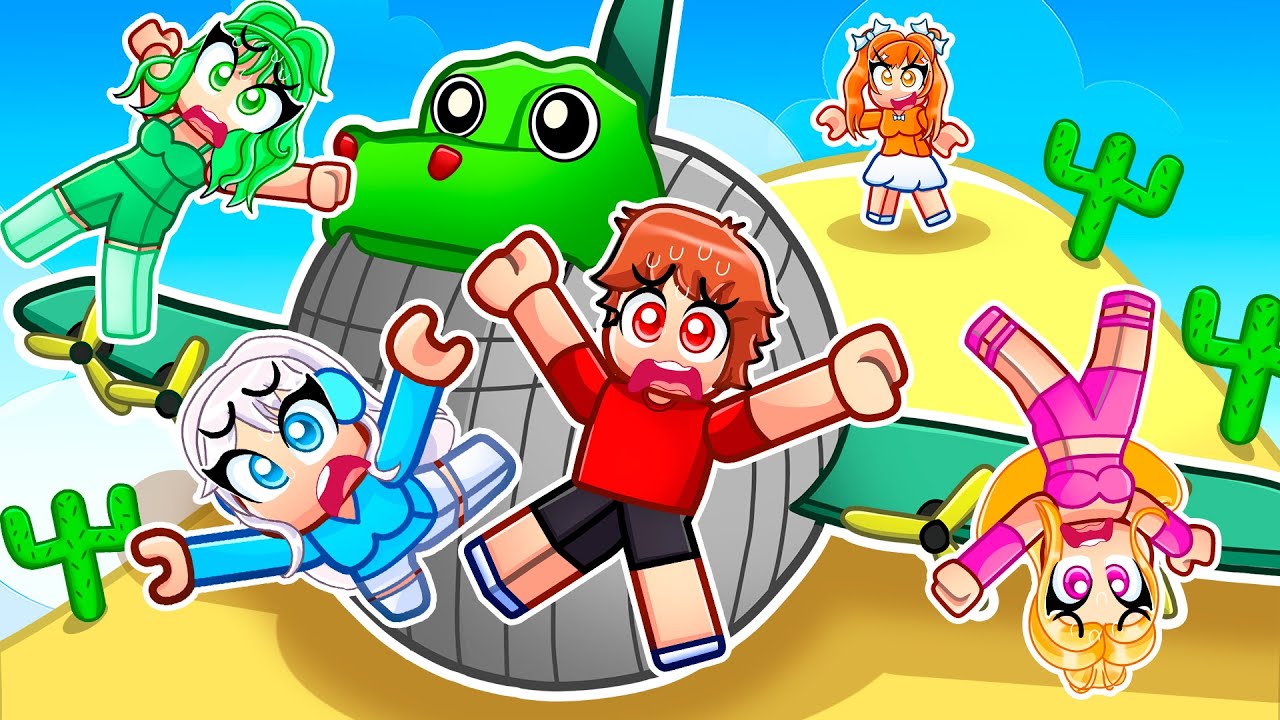 Techy Plays Climb And Roll In Roblox With MY CRAZY FAN GIRLS...
