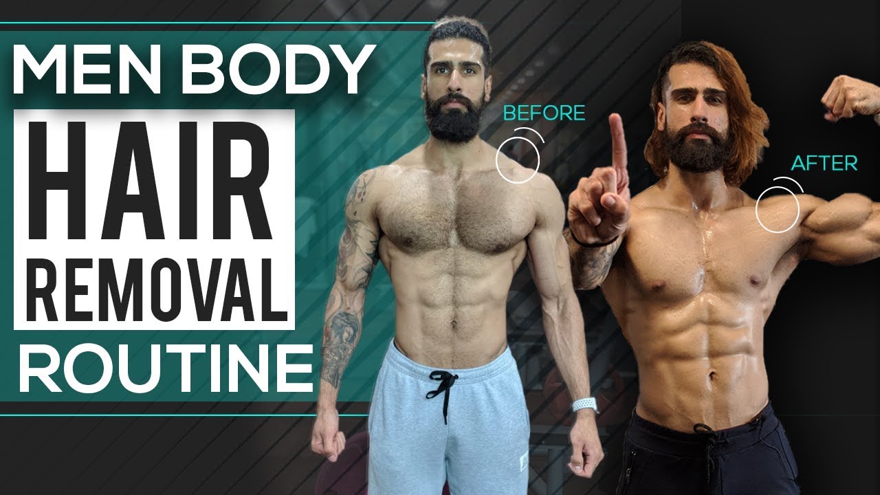 How To REMOVE BODY HAIR for Men (Manscaping) | Get Rid of Chest Hair | | Men's Grooming Routine