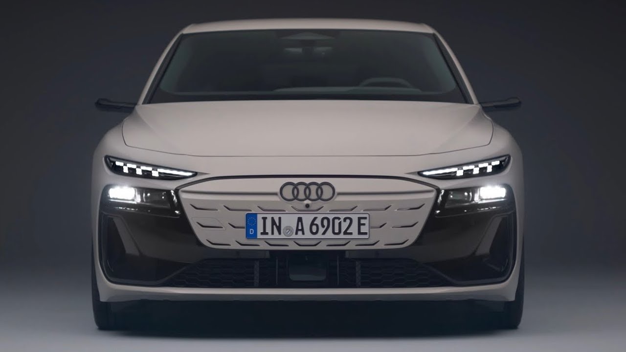 New AUDI A6 2025 - innovative LIGHTING TECHNOLOGY (e-tron)