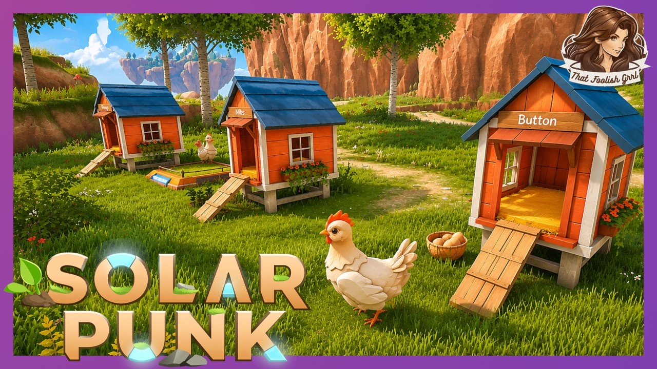 Геймплей Solarpunk | Сегодня мы продвинулись дальше, чем я ожидал | Эп. 3