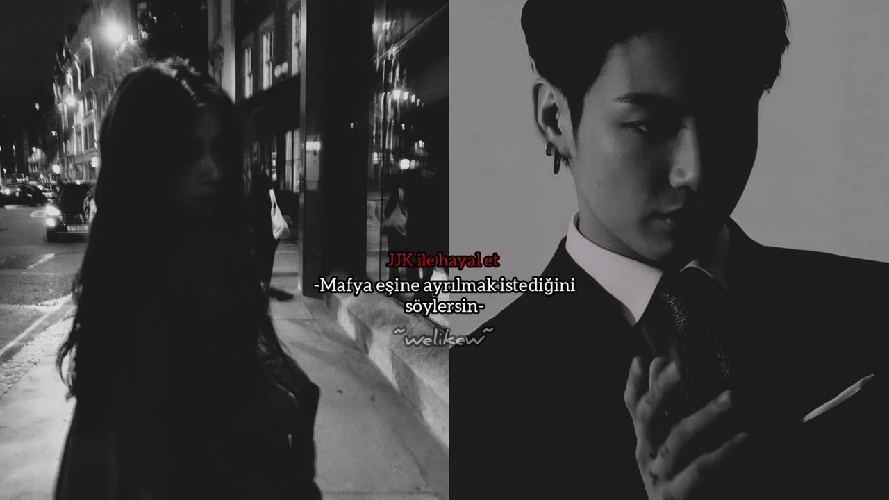 -JJk ile hayal et-Mafya olan eşinden ayrılmak istediğini söylersin 《1/2》