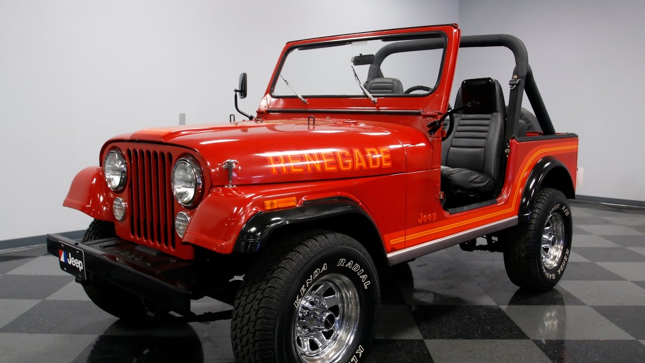 3913 CHA 1986 Jeep CJ7 Renegade