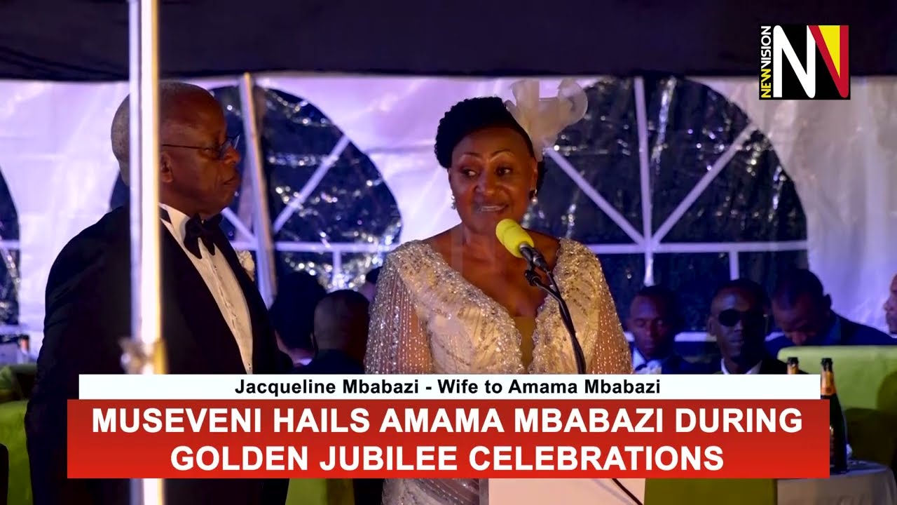 Museveni hails Amama Mbabazi during Golden Jubilee celebrations