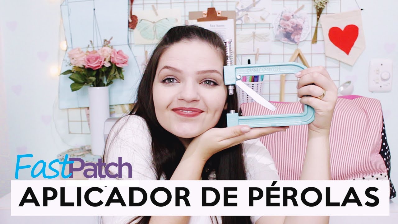 COMO APLICAR PEROLA SEM COSTURA/COLA ?