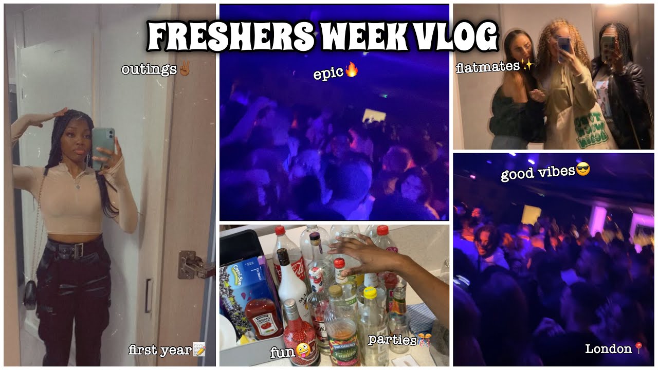 FRESHERS WEEK VLOG! | Uni in London