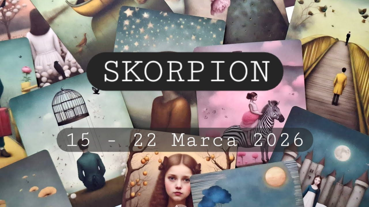Skorpion | Czy to już ten czas? By spełniać swoje marzenia? 🙂 | 15 - 22 Marca 2026