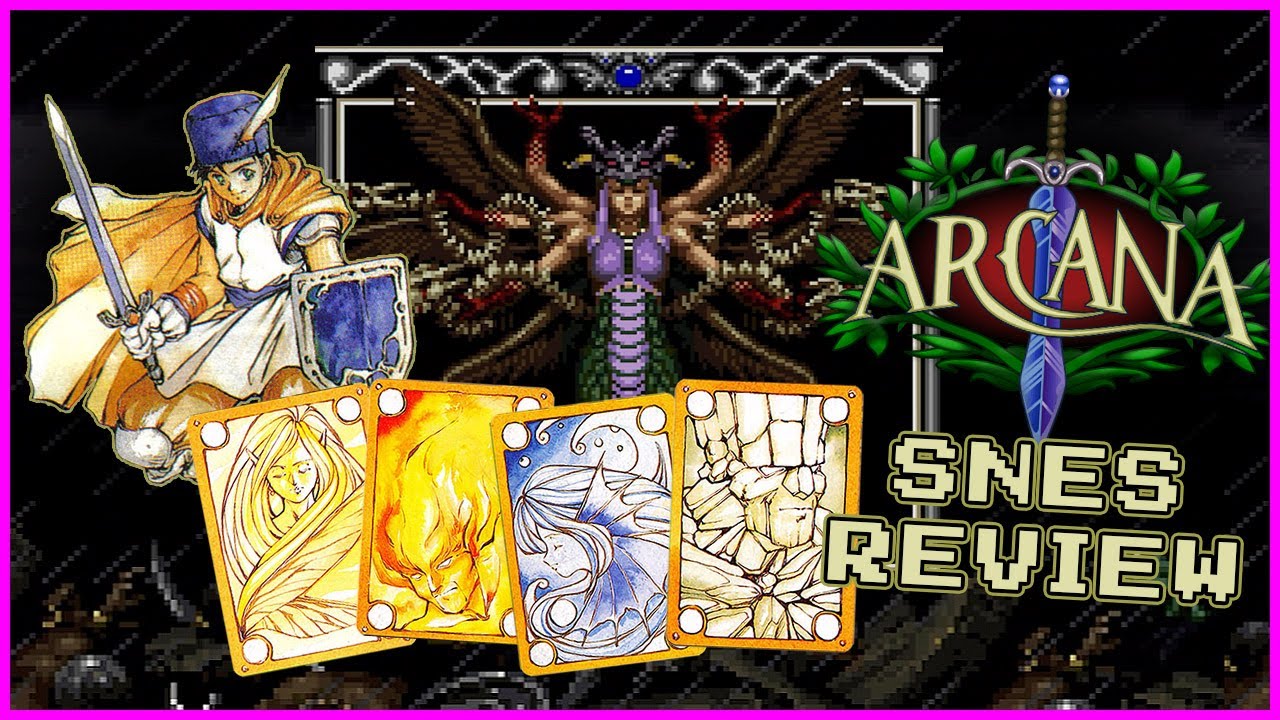 Arcana SNES Review | Is it in the Cards?
