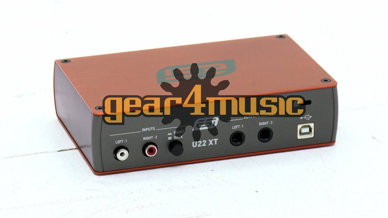 ESI U22XT USB Audio Interface