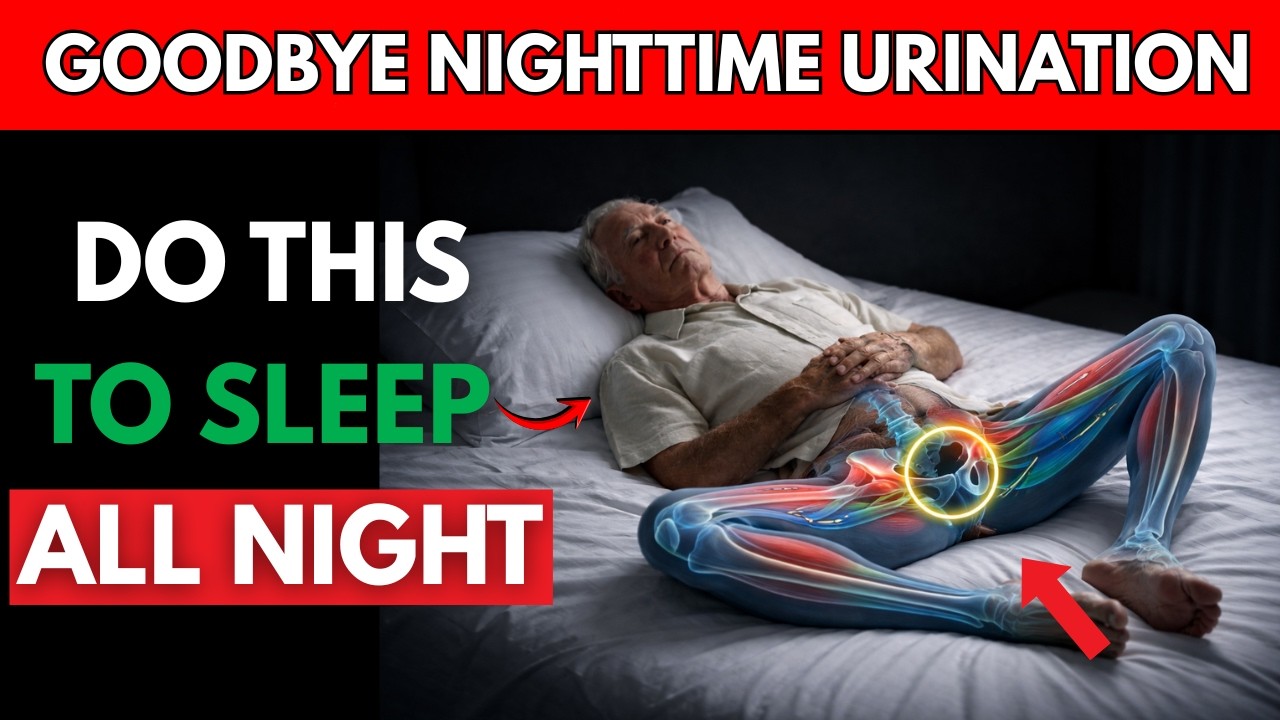 Over 60? Do This Before Bed to Stop Waking Up at Night to Pee