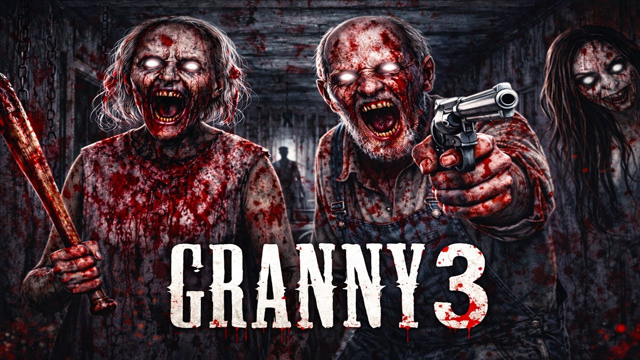 GRANNY LIVE GAMEPLAY || GRANNY LIVE HORROR GAMEPLAY VIDEO #1 #granny #shorts #shortslive #horrorgame