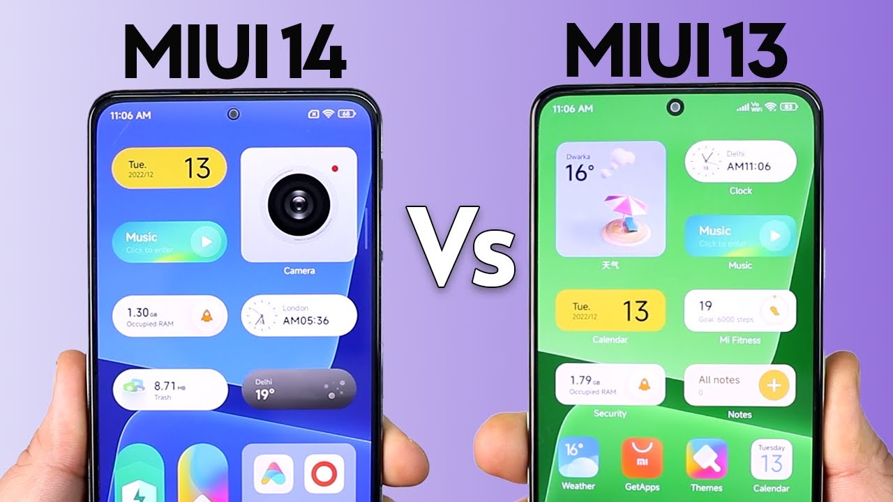 MIUI 14 Vs MIUI 13 - Is there any big difference? - Which one is BETTER?