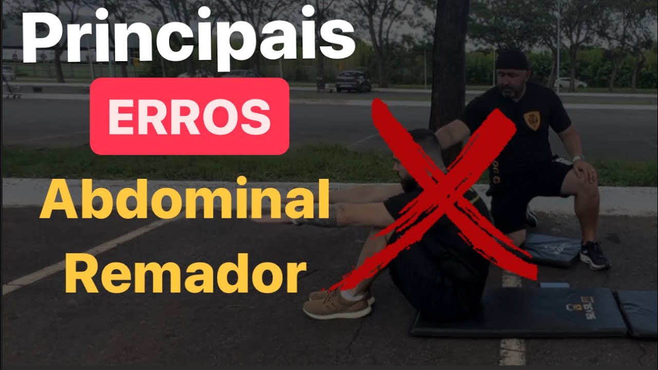 Abdominal Remador: principais erros que reprovam! #qgdotaf #abdominalremador #TAF