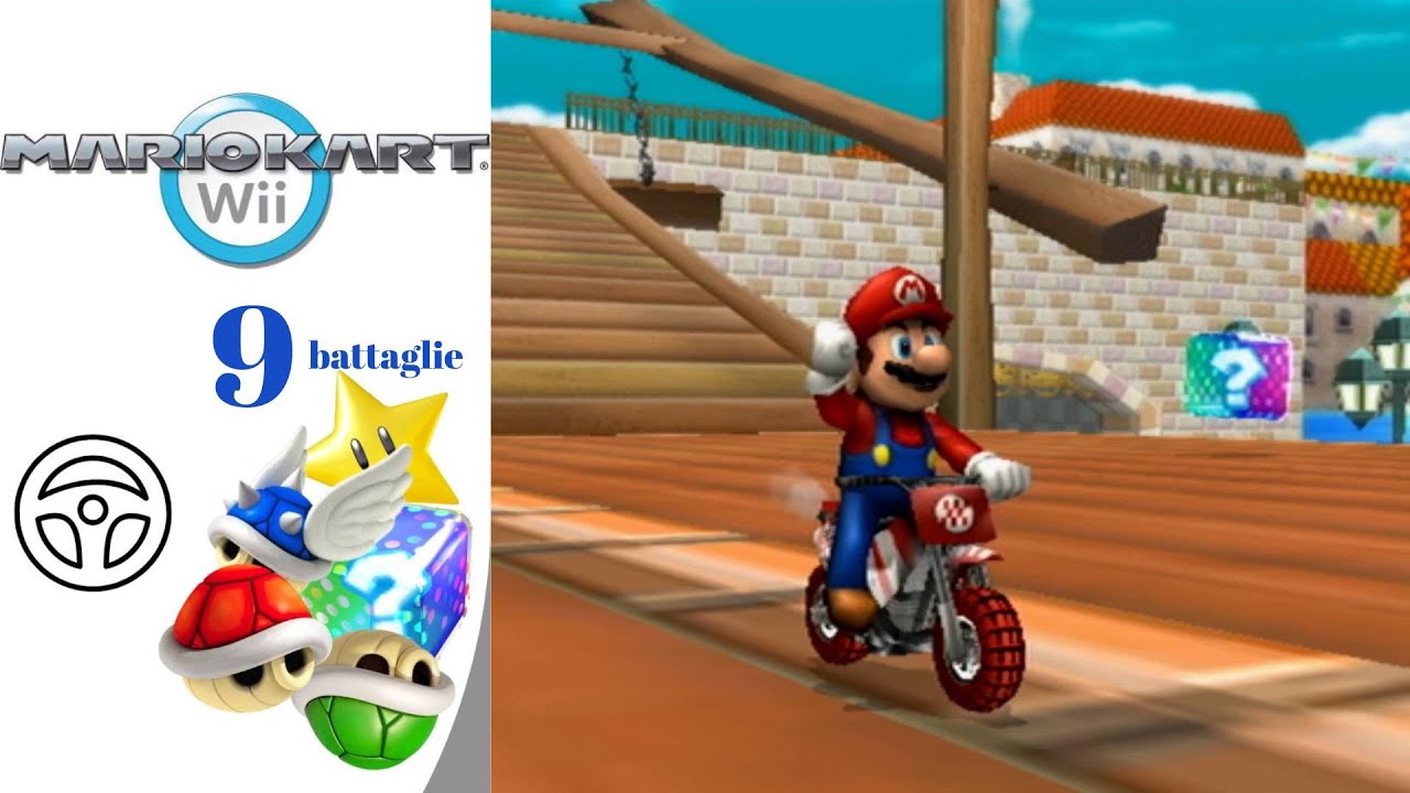 BATTAGLIA PALLONCINI - Mario Kart Wii [parte 9] GAMEPLAY MKWII