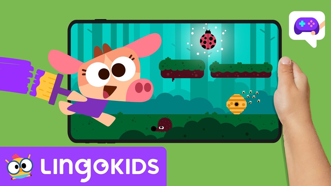 RUNNER BUGS GAME FOR KIDS 🦋🐝   Lingokids Summer Games | Games for kids