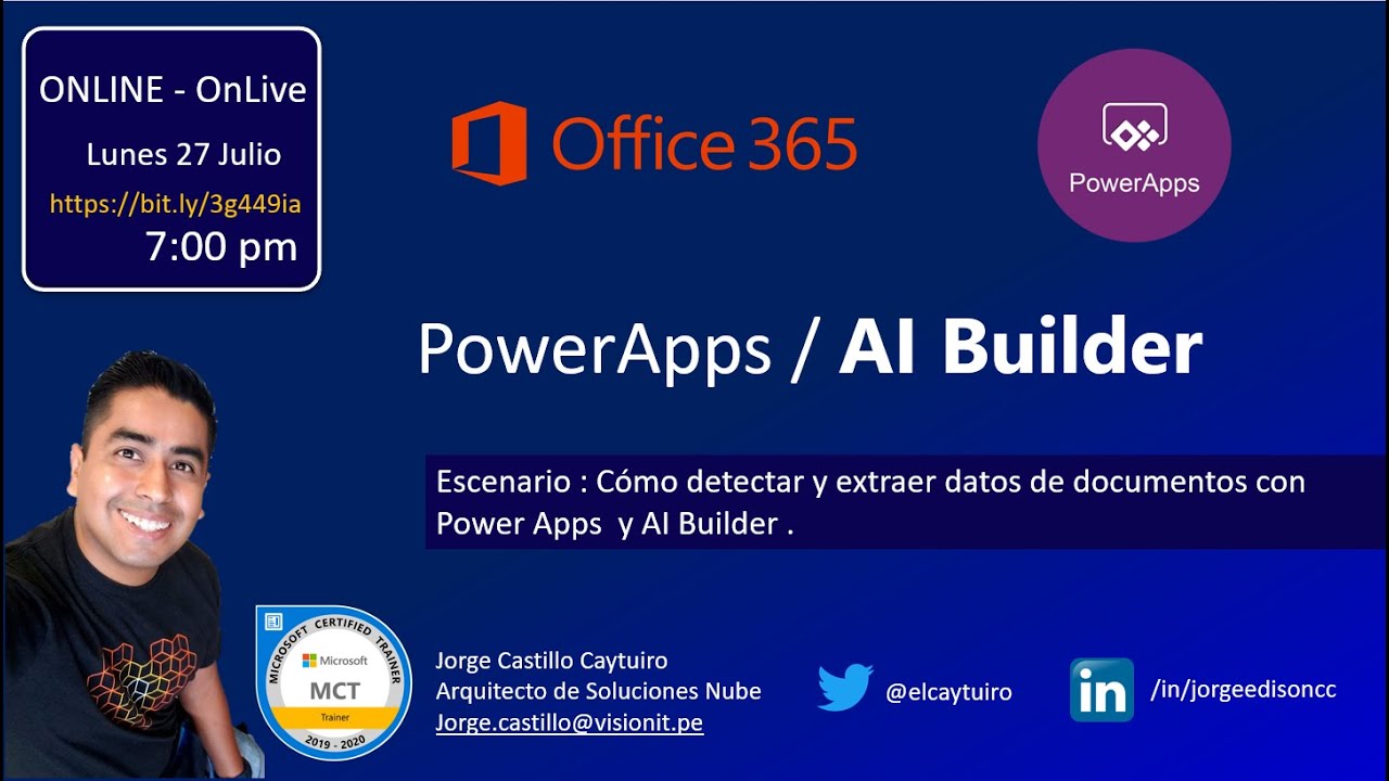 PowerApps AI Builder , extraer datos de documentos, formularios y procesarlos  PowerAutomate