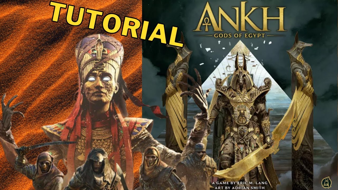 Ankh : Gioco da tavolo + Modalità in SOLITARIO -Tutorial e Recensione