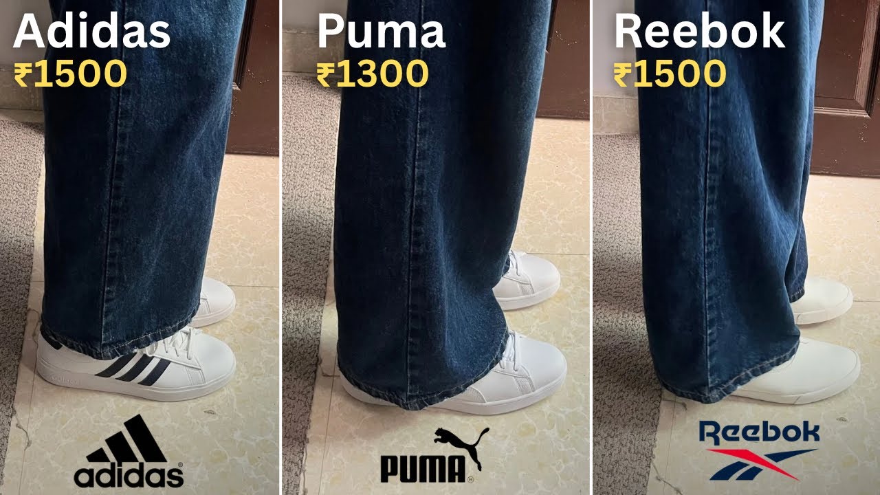 5 Best Branded White Sneakers Under ₹2000 | Perfect for College Students