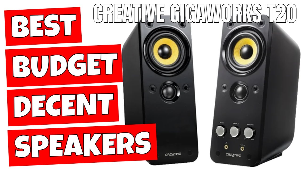 ЛУЧШИЙ бюджетный настольный динамик Creative Gigaworks T20 MK1. Звуковой тест.