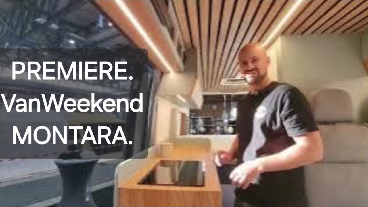 Handwerks-Qualität von VanWeekend zum fairen Preis. PREMIERE des MONTARA auf der caravanlive 2024.