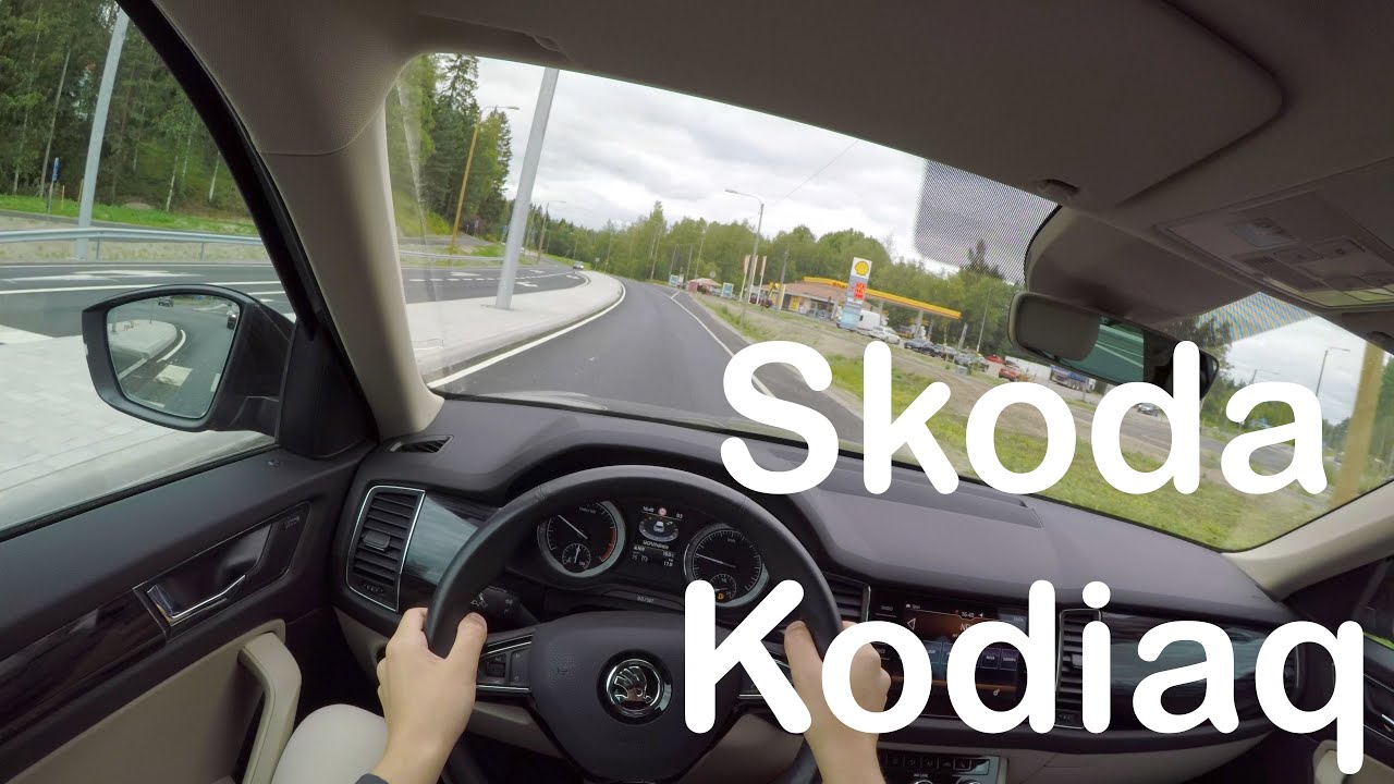 Skoda Kodiaq 2.0 190HP 2018 Summer Day DrivePOV + Quick Review - PointOfViewCars
