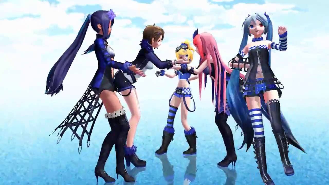 [MMD] Kimagure Mercy (Meiko Merli Luka Rin Miku) + Motion