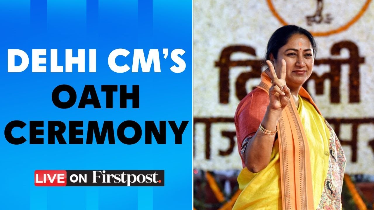 Delhi CM Oath Ceremony LIVE: BJP Picks Rekha Gupta as Indian Capital Delhi's CM | Rekha Gupta Oath