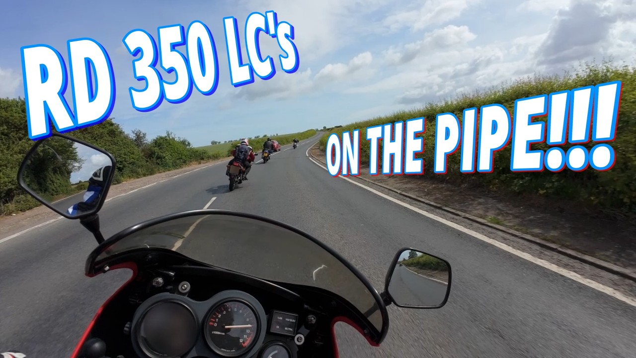 YAMAHA RD 350 LC AT FULL THROTTLE | SCREAMING COMPILATION #pure2stroke #yamahard350 #classic2stroke