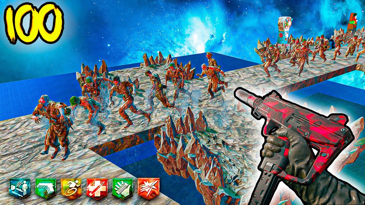 EL MAPA DE ZOMBIES MÁS DEMENCIAL 💀🔥