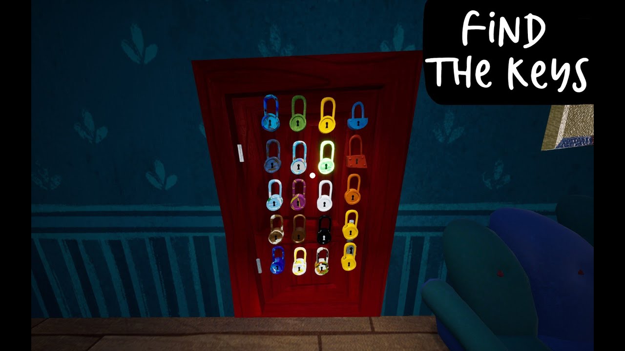 Find The Keys - Hello Neighbor mod kit